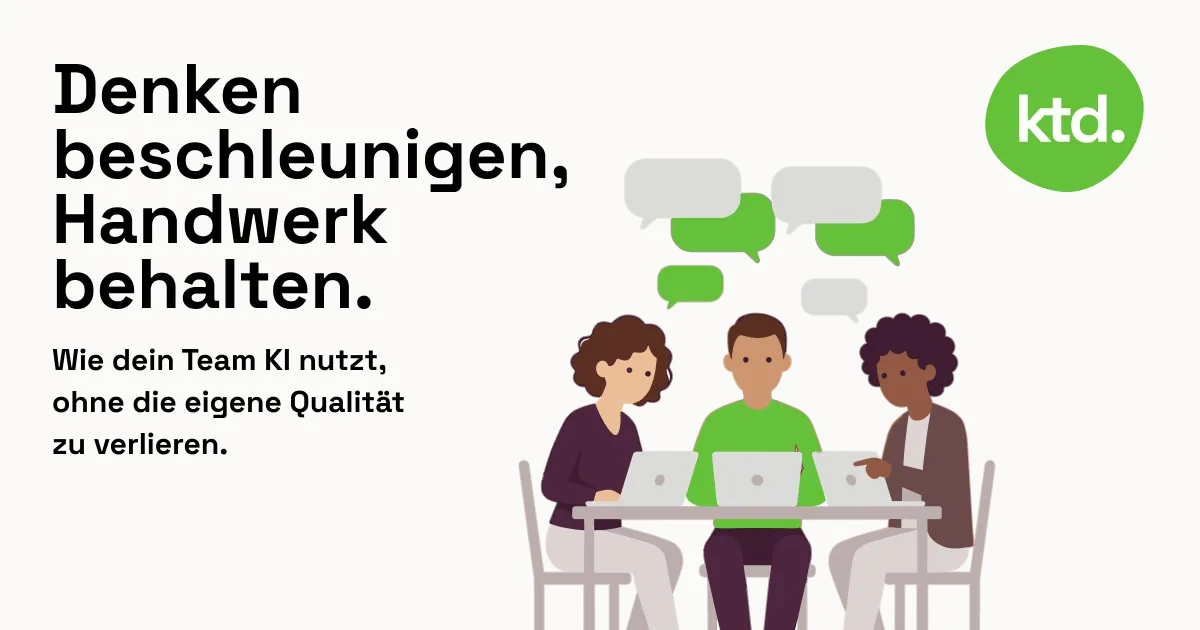 KI-Workshops: Knstliche Intelligenz trifft Handwerk  Kai Thomas Design